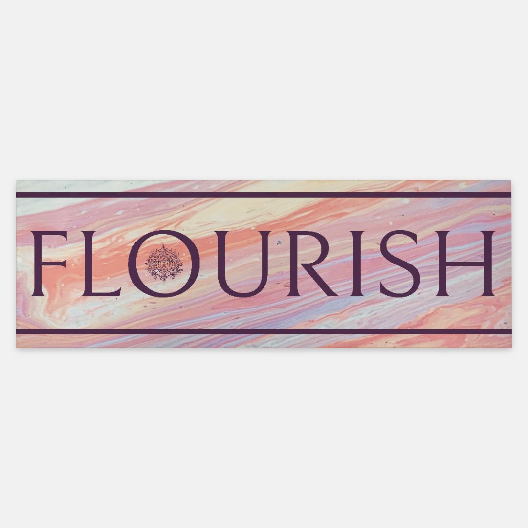 Flourish Scarf Plum
