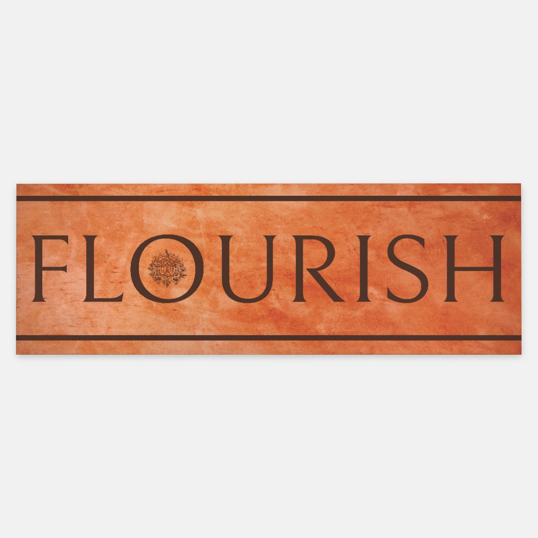 Flourish Scarf Ochre