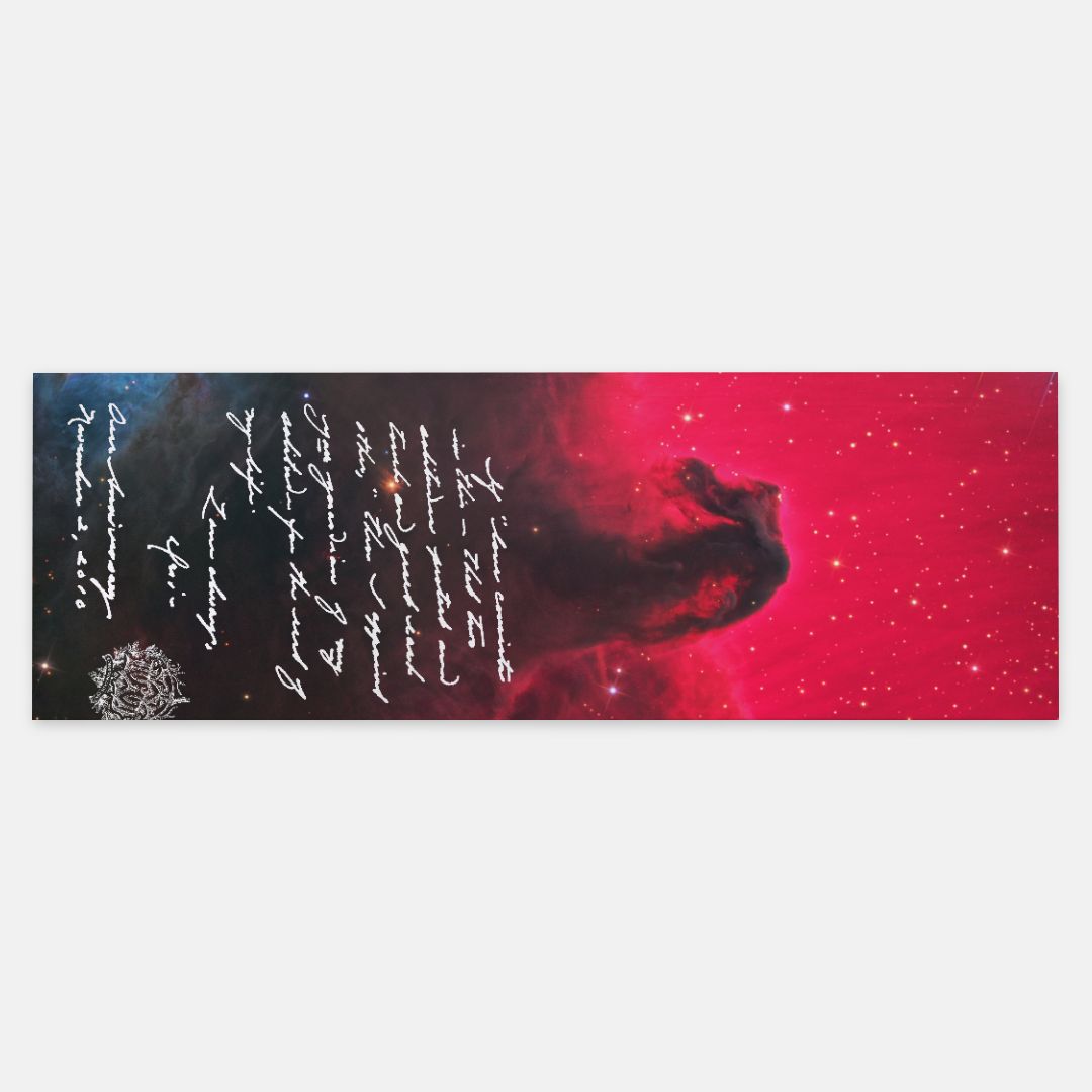 Deric Nebula Letter Scarf