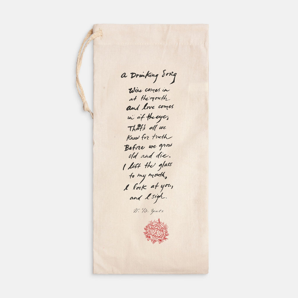 Wine Bag (Canvas) - Drinking Song Vertical