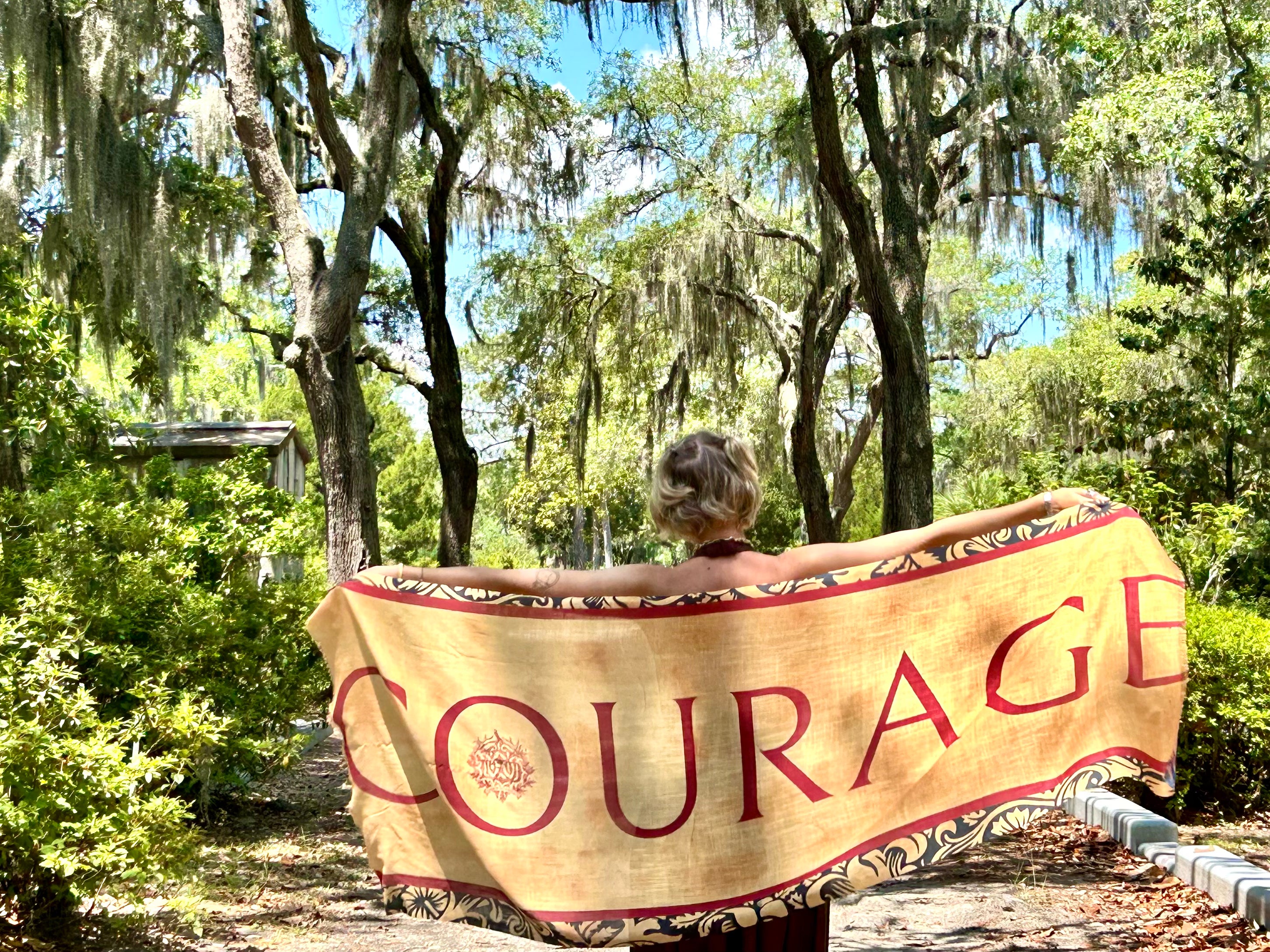 Courage Scarf Camel
