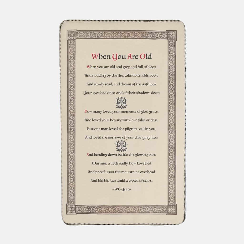 WhenYouAreOld-Blanket
