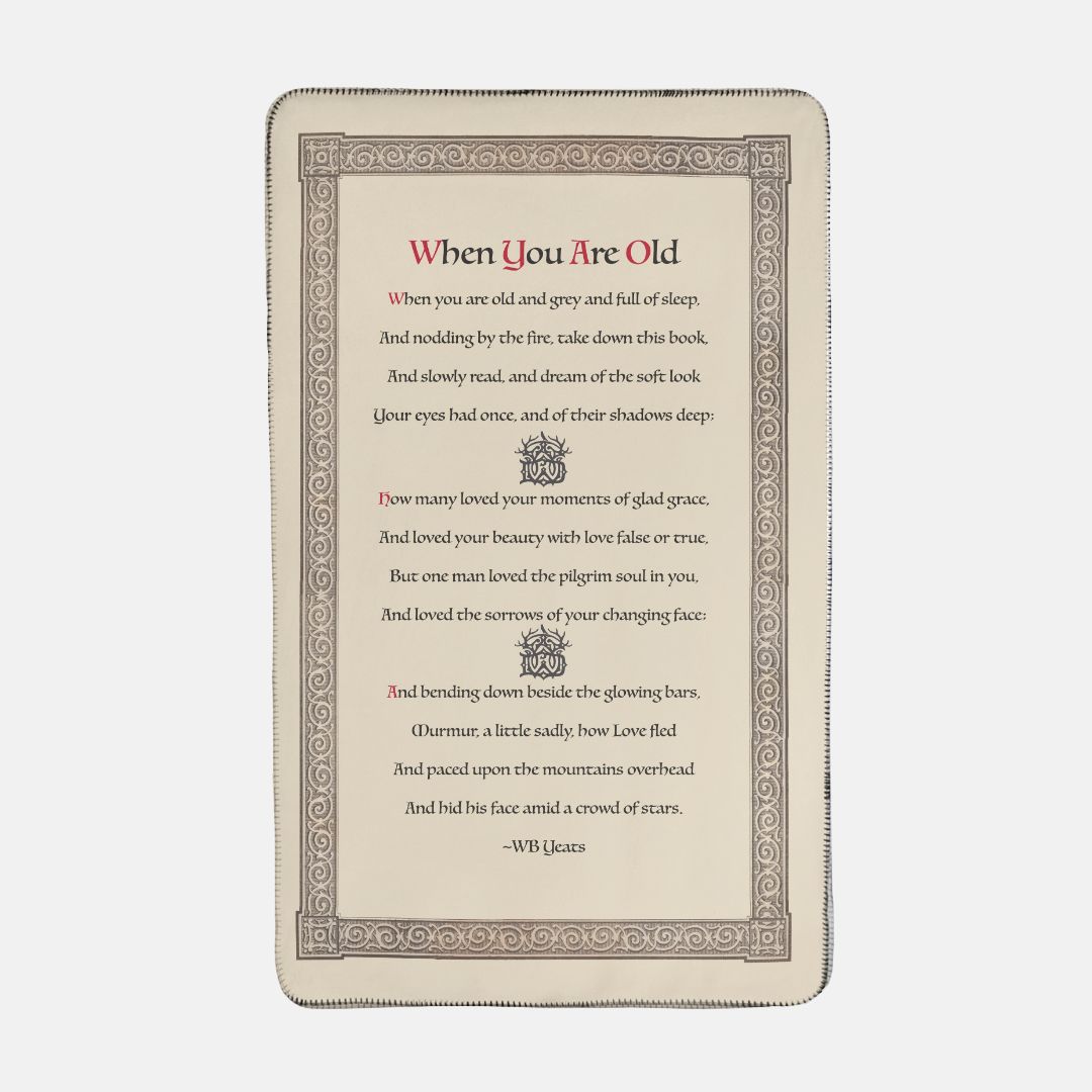 WhenYouAreOld-Blanket