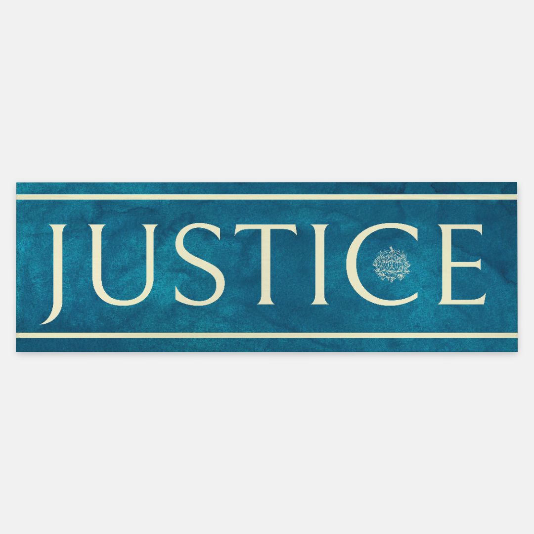 Justice Scarf Sapphire