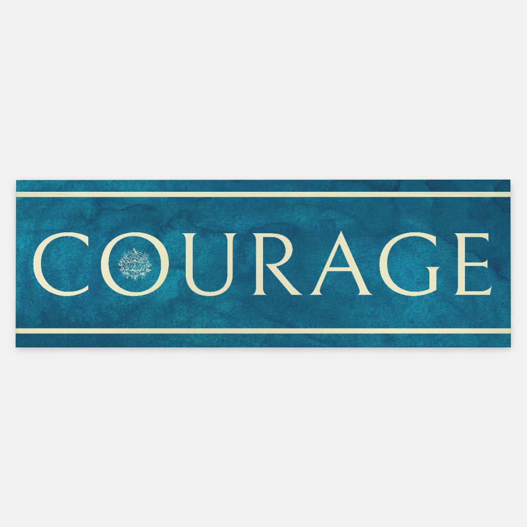 Courage Scarf Sapphire
