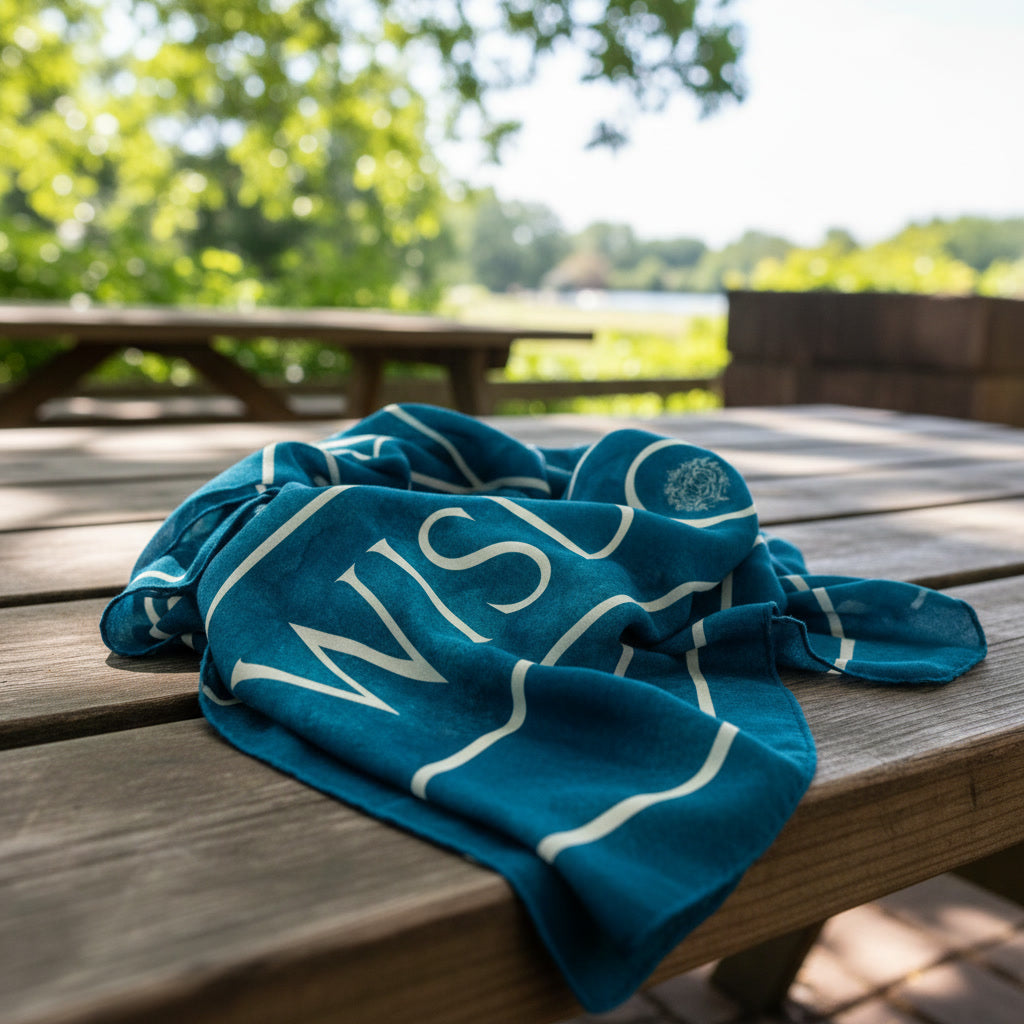 Wisdom Scarf Blue